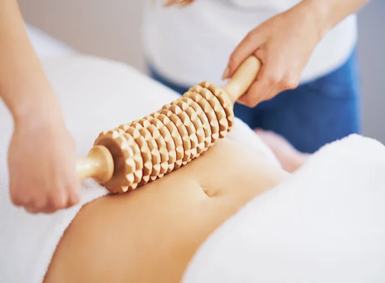 image de maderothérapie du ventre